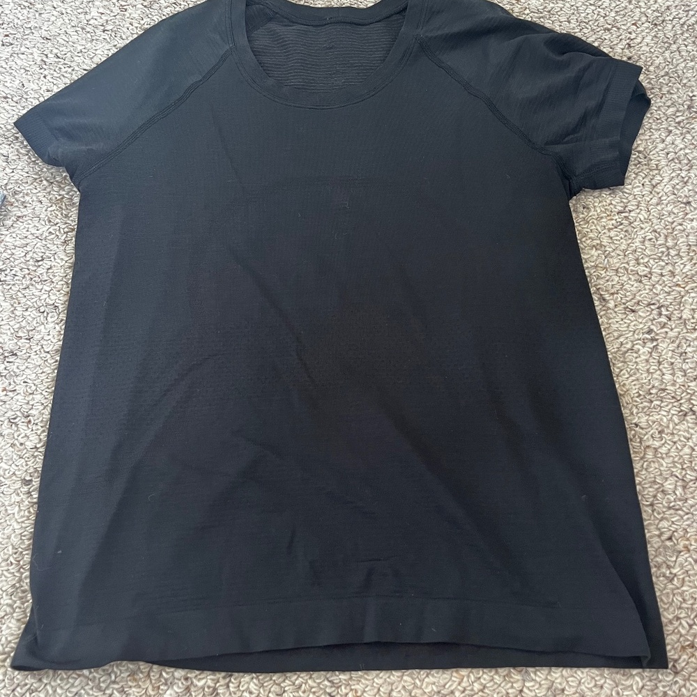 Lululemon Black Swiftly Tech Shirt